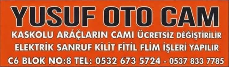 Esenyurt Yusuf Oto Cam Servisi